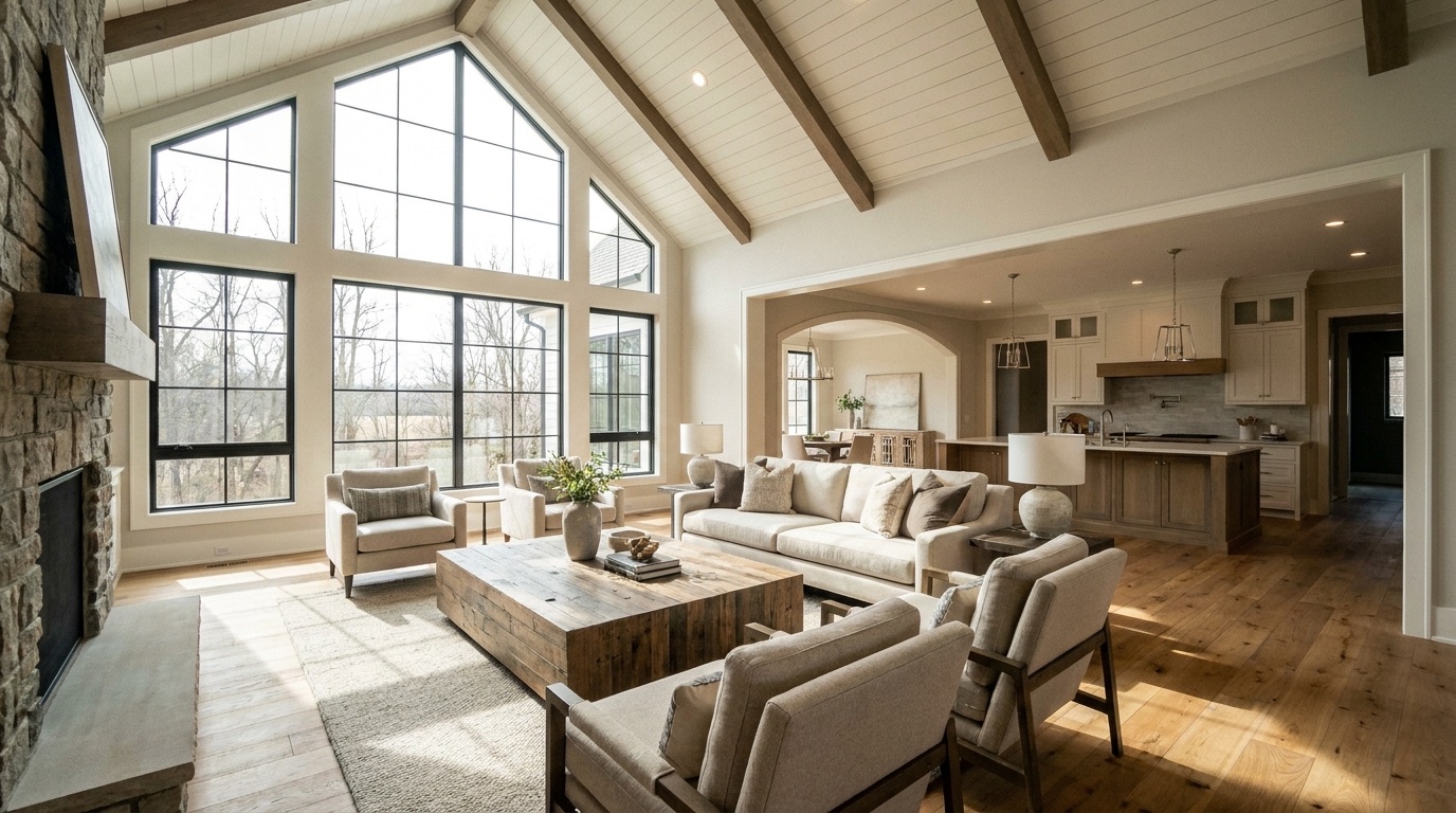 Great room addition